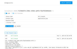 Endpoints screenshot 1