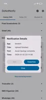 DoNotNotify screenshot 2