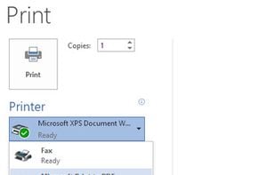 Microsoft Print to PDF screenshot 1