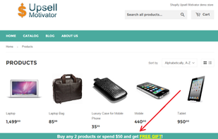 Shopify Upsell Motivator screenshot 2