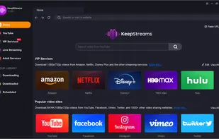 KeepStreams Video Downloader screenshot 1