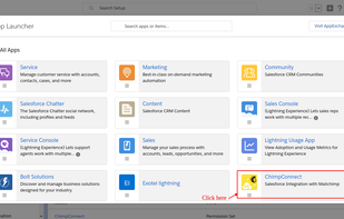Account Configuration at Salesforce end