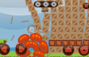 Crazy Cutsaw screenshot 1