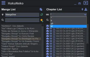 HakuNeko screenshot 2