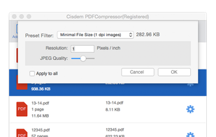 Cisdem PDF Compressor screenshot 2