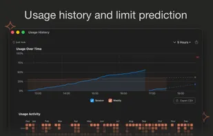 Usage for claude screenshot 1