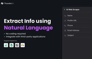 Thunderbit screenshot 2