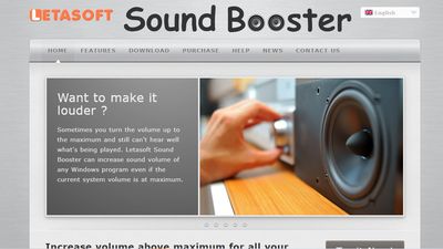 Letasoft Sound Booster screenshot 1