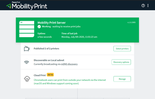 PaperCut Mobility Print screenshot 1