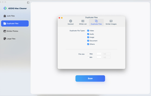 Add Folders to Scan Duplicates