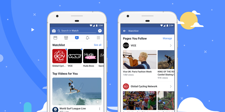 Video sharing service Facebook Watch is now available worldwide image