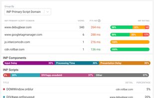 DebugBear screenshot 2