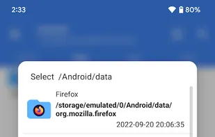 FV File Manager screenshot 1