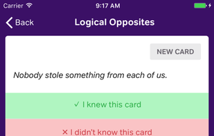 LSAT Logic Flashcards  screenshot 3