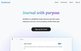 KindMind Journal screenshot 1