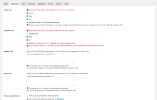 WP Rocket screenshot 2