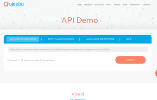Ujeebu API screenshot 2