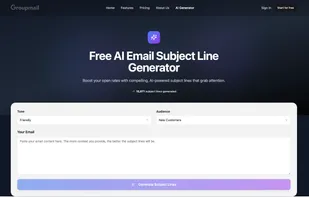 AI Email Subject Line Generator 