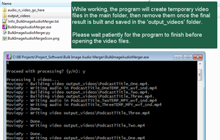 Bulk Image and Audio Merger screenshot 2