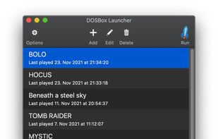 DOSBox Launcher screenshot 1