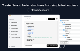 File Architect screenshot 1
