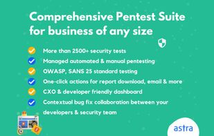 Astra Pentest screenshot 1