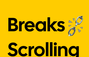 ScrollBump screenshot 1