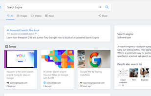 (Light Mode) Search Results Page