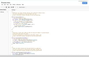 Google Apps Script screenshot 1