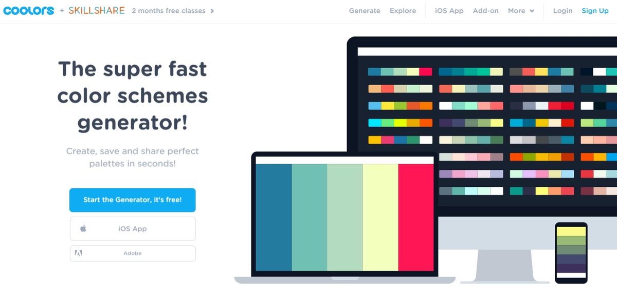 Coolors Alternatives and Similar Apps / Services AlternativeTo
