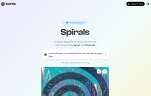 Spirals screenshot 1