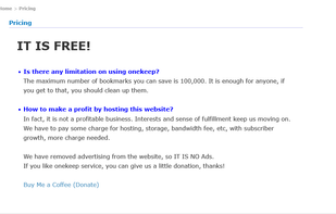 removed advertising from the website, so IT IS NO Ads.