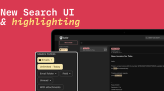 Tuta introduces smarter email search and a new calendar widget on iOS image