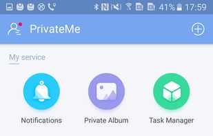 PrivateMe screenshot 1