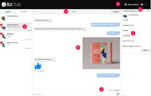 B2Chat screenshot 1
