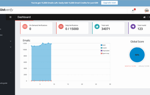 Email List Verify screenshot 1