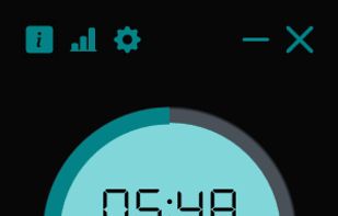 Timer in focus mode