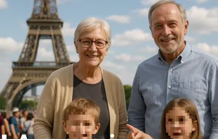 Face blurring in Images with option to ignore some faces