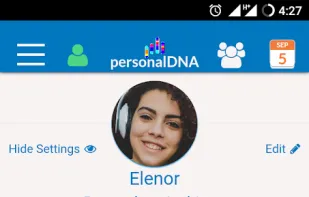 personalDNA screenshot 1