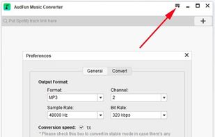 Reset output format and quality for Spotify music