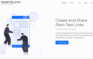 Paste-link.com screenshot 1