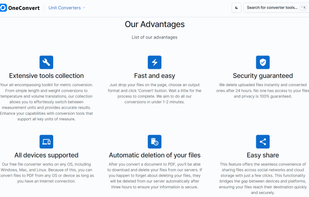 OneConvert screenshot 2