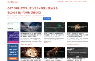 OyeStartups screenshot 1