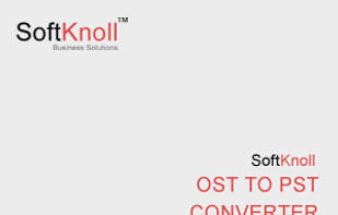 SoftKnoll OST to PST Converter screenshot 1
