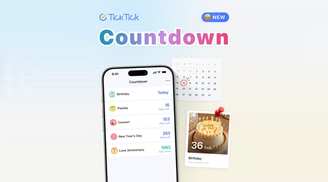 TickTick adds Countdown feature to track important events and deadlines image