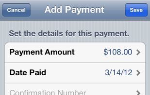 BillTracker screenshot 1