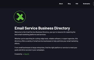 Email Service Business Directory screenshot 3