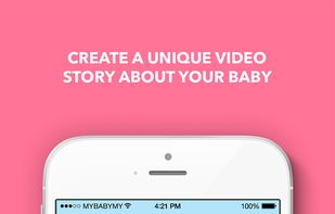 MyBabyMy: baby movie editor and video tracker screenshot 1