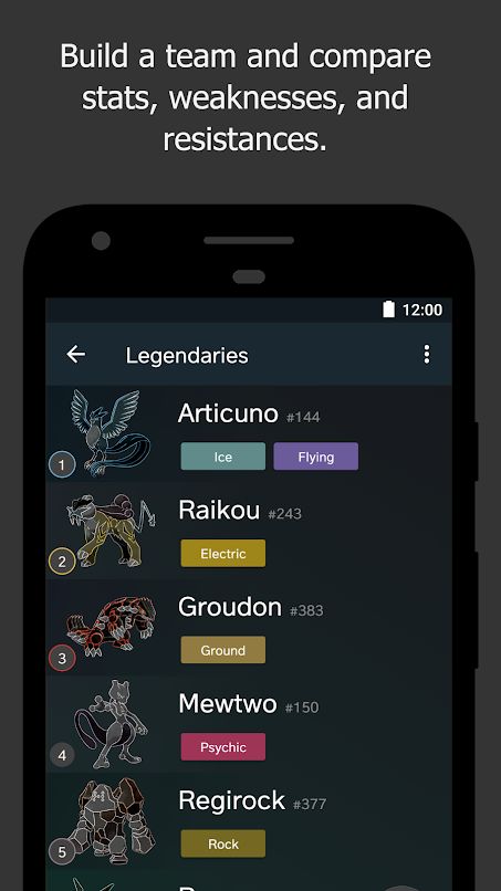 dataDex - Pokédex para Pokémon – Apps no Google Play