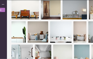 A huge selection of bedrooms, living roos, office spaces, and more.